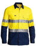 Bisley XFlow Hi Vis Taped Shirt L/s BS6415T