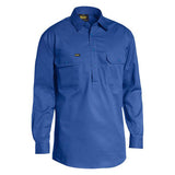 Bisley Lightwieght Closed Front Drill Shirt BSC6820