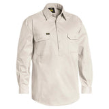 Bisley Lightwieght Closed Front Drill Shirt BSC6820