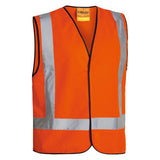 Bisley Hi Vis Taped X Back Vest Day/Night BT0347