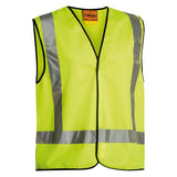 Bisley Hi Vis Taped X Back Vest Day/Night BT0347