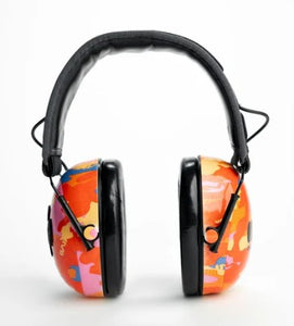 Mufftech Bluetooth Ear Defenders Orange Rough