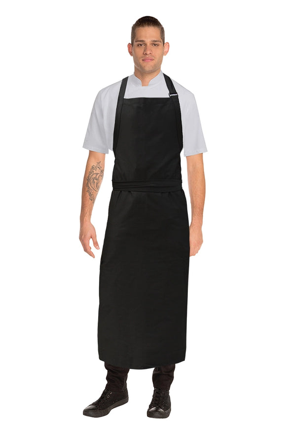 Chef Works Large Stripe Bib Apron A111