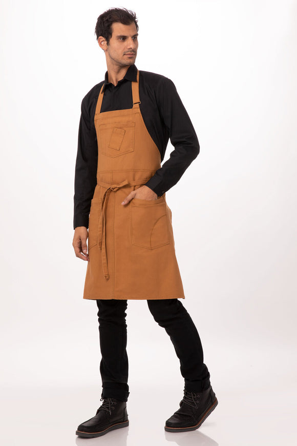 Chef Works Rockford Bib Apron ABKV053