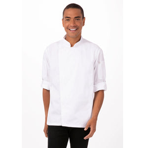 Chef Works Hartford Zip L/s Chef Jacket