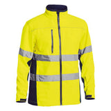Bisley Hi Vis Taped Soft Shell Jacket BJ6059T