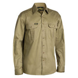 Bisley Drill Shirt Open Front L/s BS6433