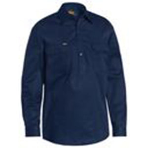 Bisley Lightwieght Closed Front Drill Shirt BSC6820