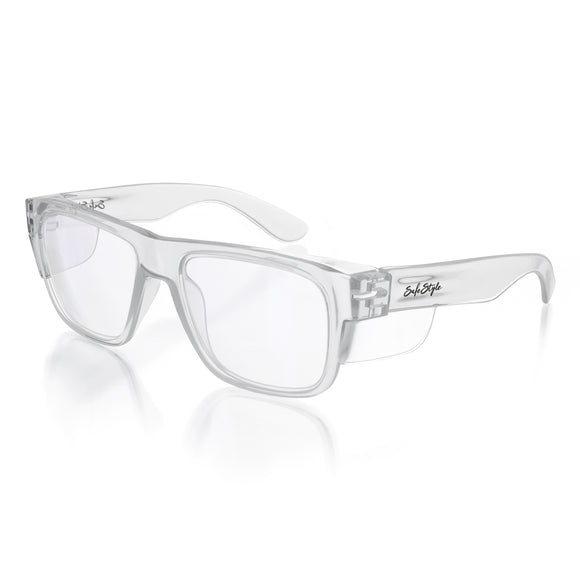 SafeStyle Fusions Clear Frame Clear Lens